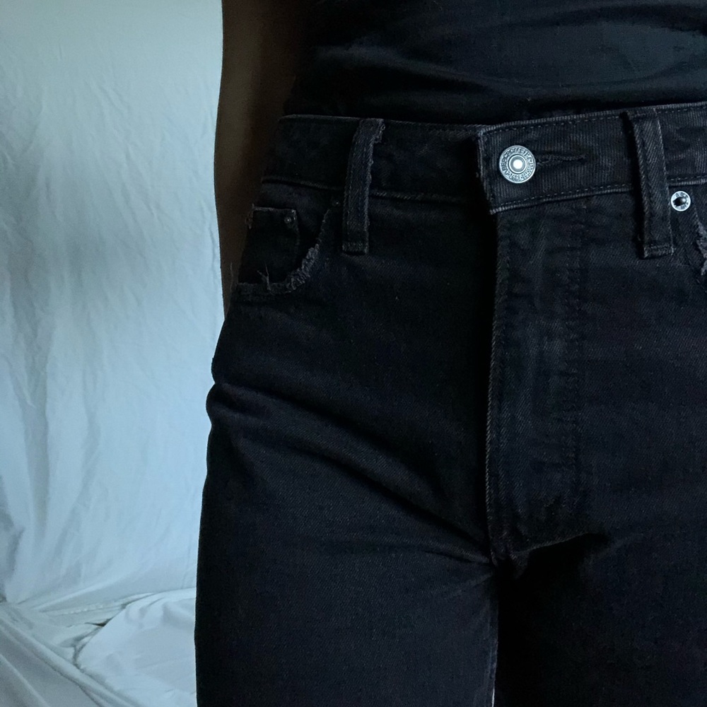 Abercrombie and Fitch curve love black skinny jean - Picture 7 of 8